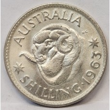 AUSTRALIA 1963 . ONE 1 SHILLING